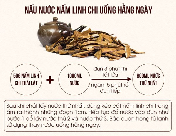 Vì sao nên uống Nấm Linh Chi vào buổi sáng ? 2