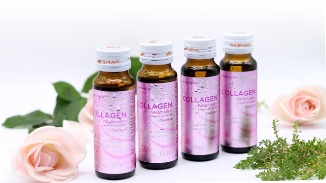 Làn da mịn màng, trẻ khỏe nhờ uống collagen nhân sâm Hàn Quốc 3